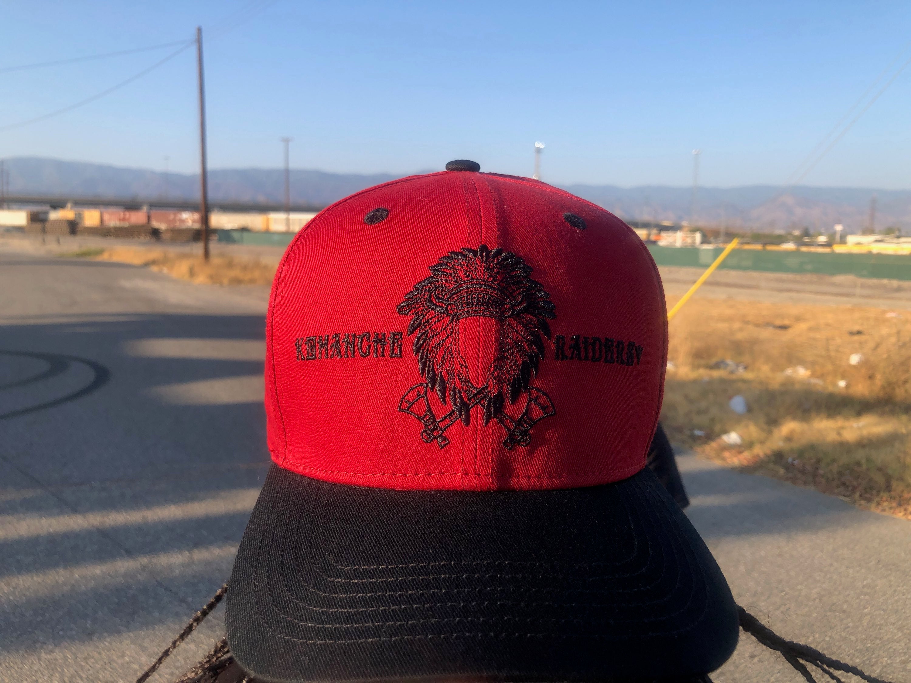 Indian Red Snapback
