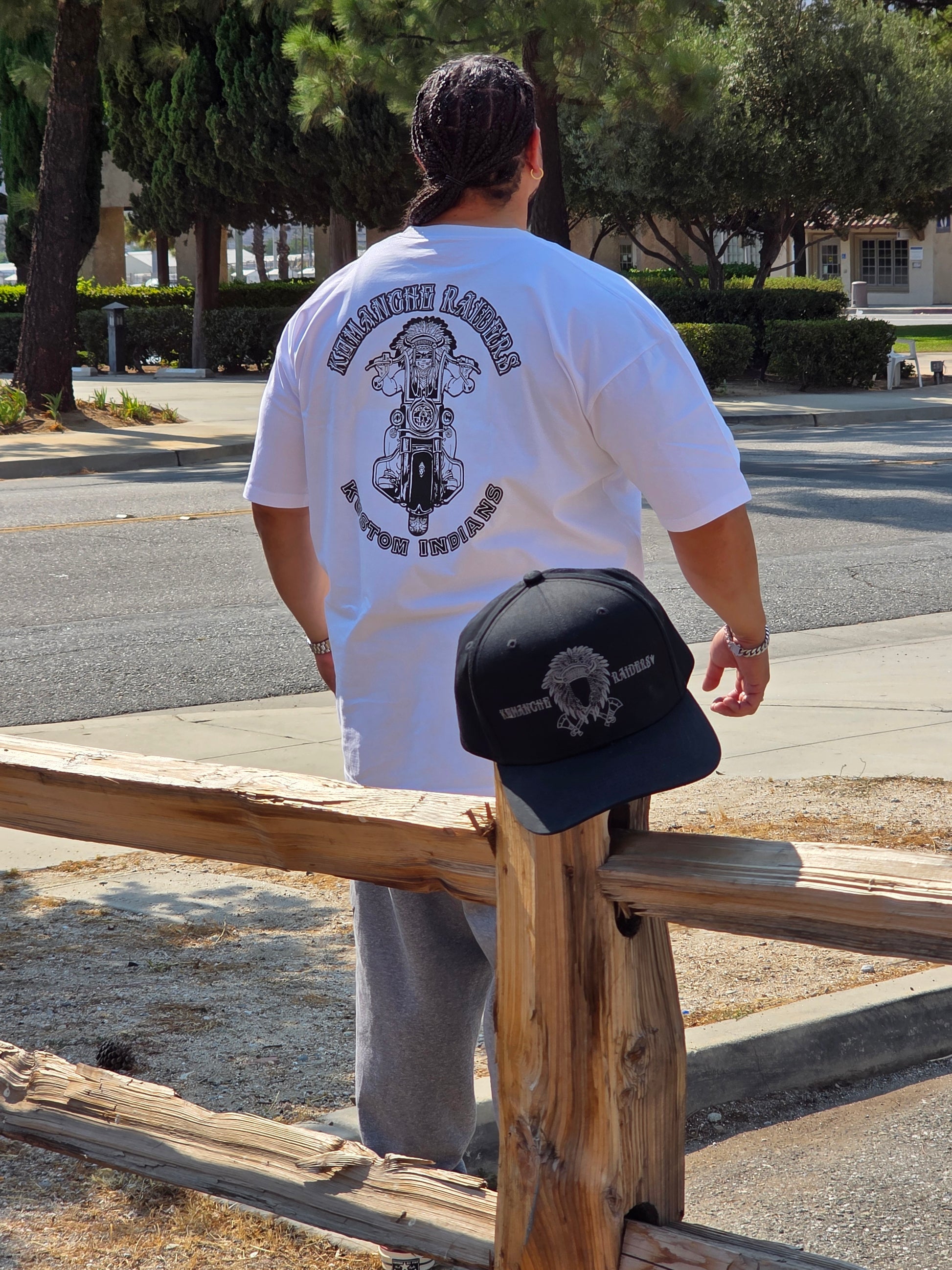 Black & Stone Grey Snapback